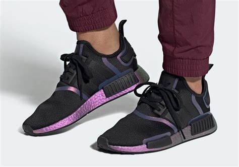 lila schwarz adidas nmd